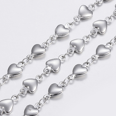 Tarnish Resistant 304 Stainless Steel Chains STAS-P197-038P-1