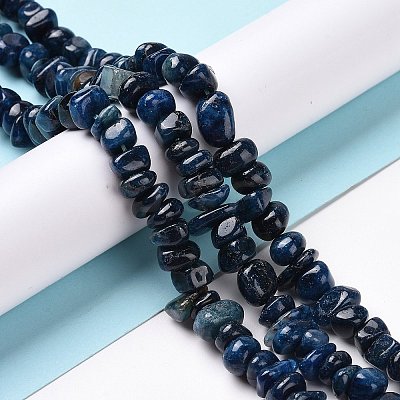 Dyed & Heated Natural Apatite Beads Strands G-G925-07B-1