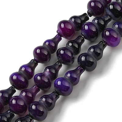Natural Agate Beads Strands G-C039-C03-1