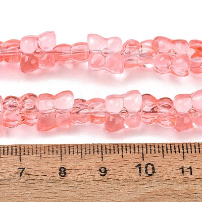 Transparent Glass Beads Strands GL-CBAAE04-01H-1