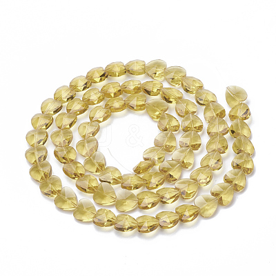 Transparent Glass Beads GLAA-Q066-14mm-A12-1