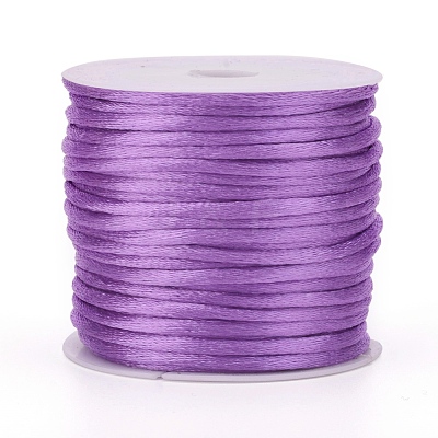 Nylon Satin Rattail Cords NWIR-L006-1.5mm-07-1