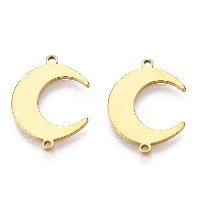 201 Stainless Steel Connector Charms STAS-R107-16G-1