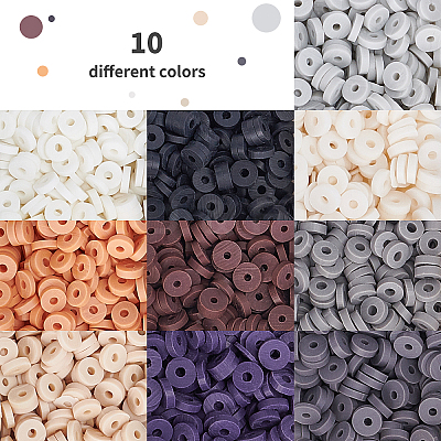 Handmade Polymer Clay Beads CLAY-PH0001-31B-01-1
