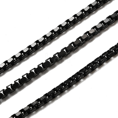 304 Stainless Steel Box Chains CHS-P007-32B-01-1