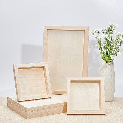 Wooden Picture Frame WOOD-WH0109-06-1