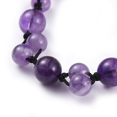 Adjustable Nylon Cord Braided Bead Bracelets BJEW-JB04520-02-1