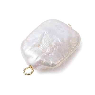 3Pcs 3 Styles Natural Baroque Pearl Keshi Pearl Pendants PALLOY-JF02913-02-1