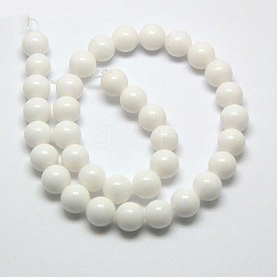 Natural Malaysia Jade Bead Strands X-G-M101-8mm-10-1