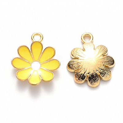 Alloy Enamel Pendants X-ENAM-S121-116A-1