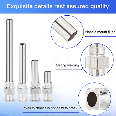 Stianless Steel Dispensing Needles STAS-BC0001-08P-1