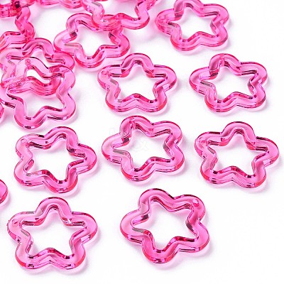 Transparent Acrylic Beads LS-MACR-S373-24-B04-1