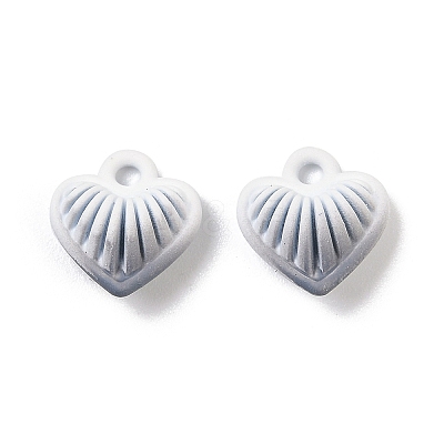 Spray Painted Alloy Pendants PALLOY-S038-15E-1