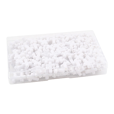 200Pcs Opaque Acrylic Beads SACR-FS0001-39I-1