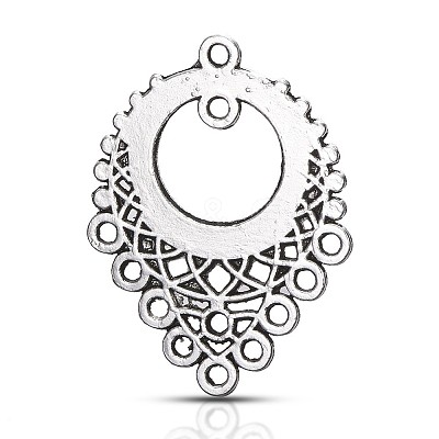 Tibetan Style Alloy Chandelier Component Links TIBE-A006-022AS-1