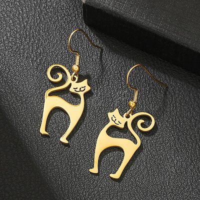 304 Stainless Steel Dangle Earrings FS-WGAFF5E-05-1