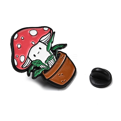 Mushuroom Enamel Pins JEWB-I055-02EB-05-1