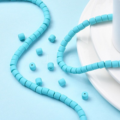 Handmade Polymer Clay Bead Strands X-CLAY-ZX006-01-77-1