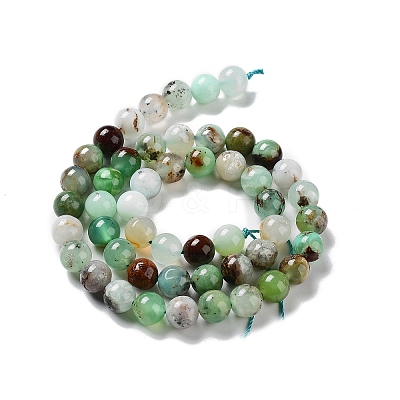 Natural Chrysoprase Beads Strands G-G057-A01-03-1
