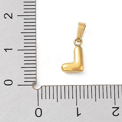 316L Surgical Stainless Steel Charms STAS-G315-01G-L-1