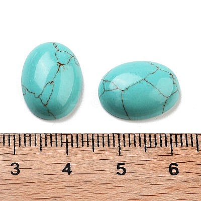 Synthetic Turquoise Cabochons G-G145-01B-50-1