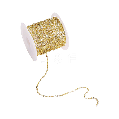 Brass Coated Iron Cable Chains CH-CJ0001-02G-1