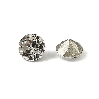 Glass Rhinestone Cabochons GLAA-A018-6mm-001-1