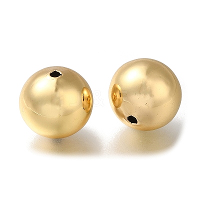 Rack Plating Brass Beads KK-K373-08G-G-1