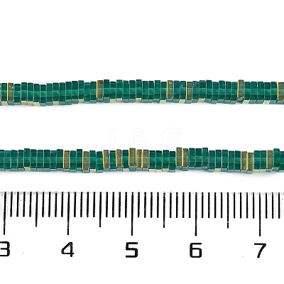 Electroplate Glass Beads Strands GLAA-B023-01A-03-1