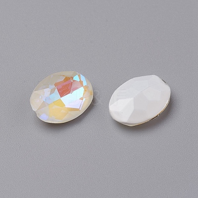 Glass Rhinestone Cabochons RGLA-I002-A03-1