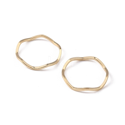 Brass Linking Rings KK-WH0046-61KCG-1