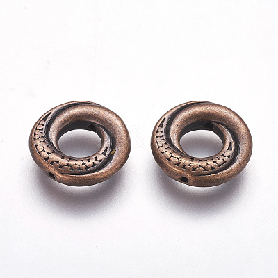 Tibetan Style Alloy Bead Frames LS-PALLOY-B914-R-1
