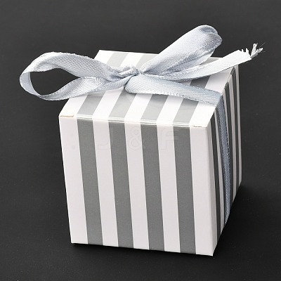 Square Foldable Creative Paper Gift Box CON-P010-C04-1