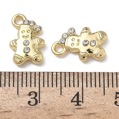 Christmas Alloy Crystal Rhinestone Pendants FIND-L026-01B-G-1