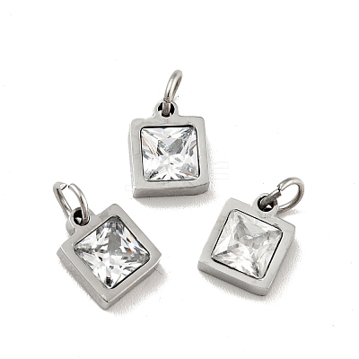 304 Stainless Steel Pendants STAS-D189-01P-B16-1