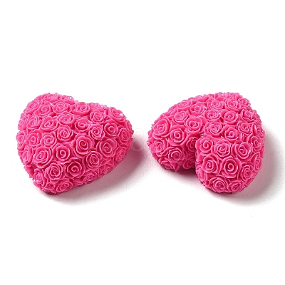 Opaque Resin Cabochons RESI-C024-02C-1