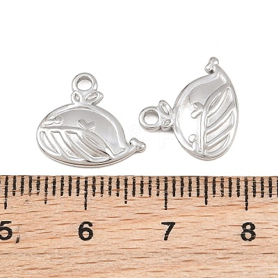 304 Stainless Steel Charms SA-CBA3ECF-17P-1