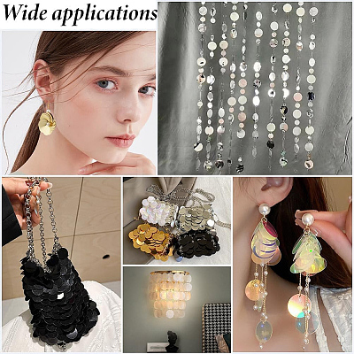 500Pcs Plastic Pendants KY-GF0001-72C-1