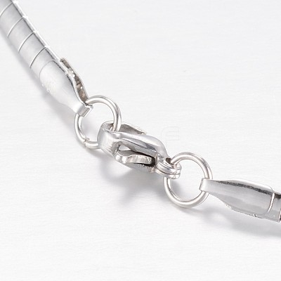 Non-Tarnish 304 Stainless Steel Necklaces NJEW-G310-06P-1