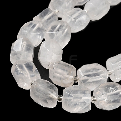 Natural Quartz Crystal Beads Strands G-C105-A06-01-1