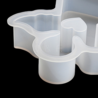 Angle Shape DIY Display Decoration Silicone Statue Mold DIY-K073-08A-1