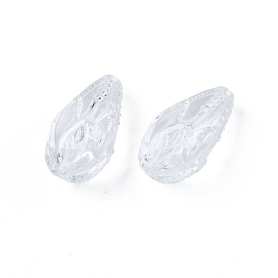 Transparent Acrylic Beads TACR-N009-32-1