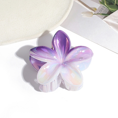 Flower Plastic Claw Hair Clips PW-WGD28A5-05-1