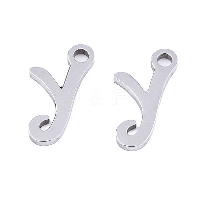Non-Tarnish 201 Stainless Steel Charms X-STAS-T044-217P-Y-1