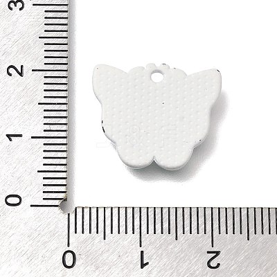 Spray Painted Alloy Pendants FIND-M041-01B-1