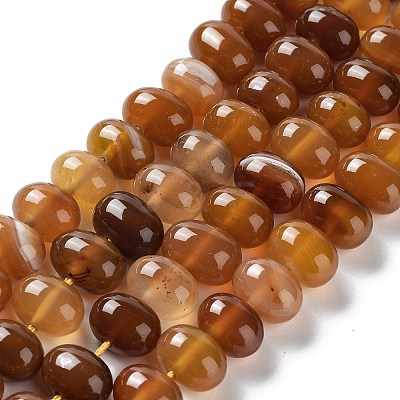 Natural Agate Beads Strands G-G021-03B-16-1