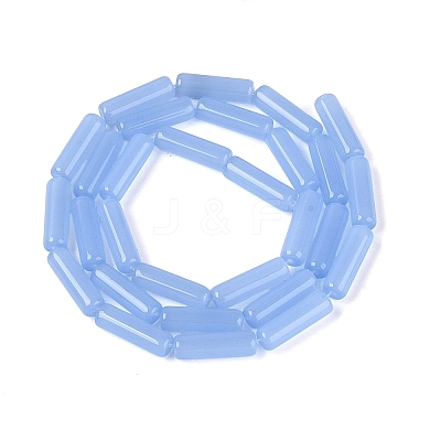 Imitation Jade Glass Beads Strands GLAA-N070-01A-B04-1
