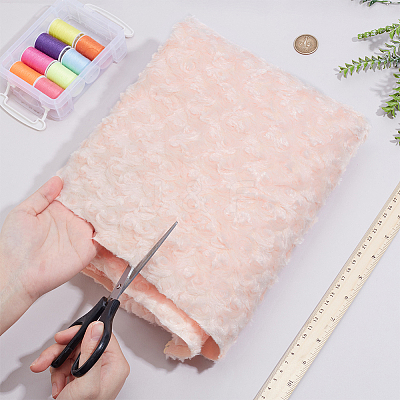 Super Soft Polyester Lint Fabrics DIY-WH0558-27B-1