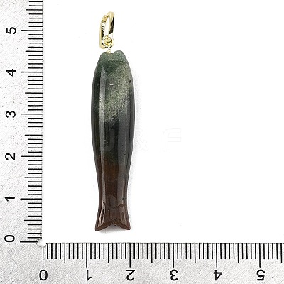 Natural Indian Agate Carved Pendants GG-CBA8D06-01G-11-1