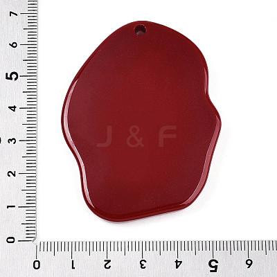 Acrylic Big Pendants OACR-N139-02B-1